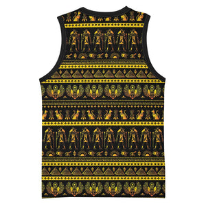 Egyptian God of The Sun Eye of Ra Basketball Jersey - African Pride