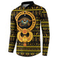 Egyptian God of The Sun Eye of Ra Button Sweatshirt