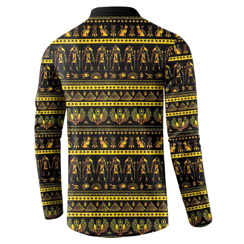 Egyptian God of The Sun Eye of Ra Button Sweatshirt