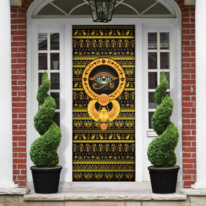 Egyptian God of The Sun Eye of Ra Door Cover