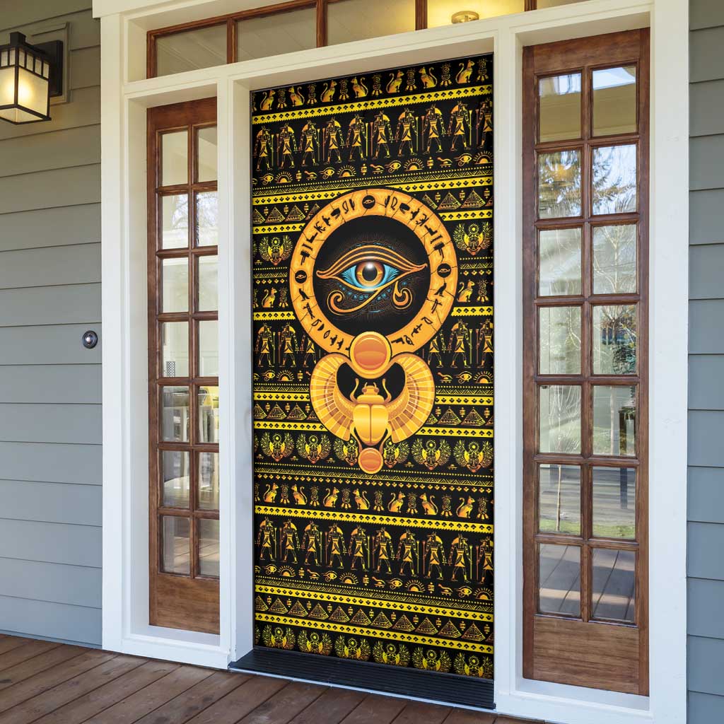 Egyptian God of The Sun Eye of Ra Door Cover