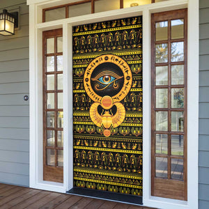 Egyptian God of The Sun Eye of Ra Door Cover