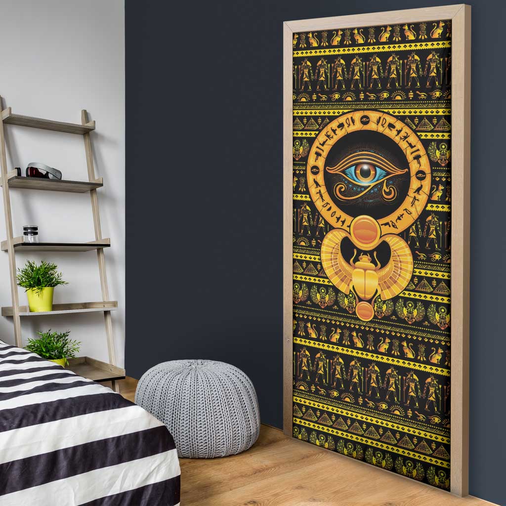 Egyptian God of The Sun Eye of Ra Door Cover