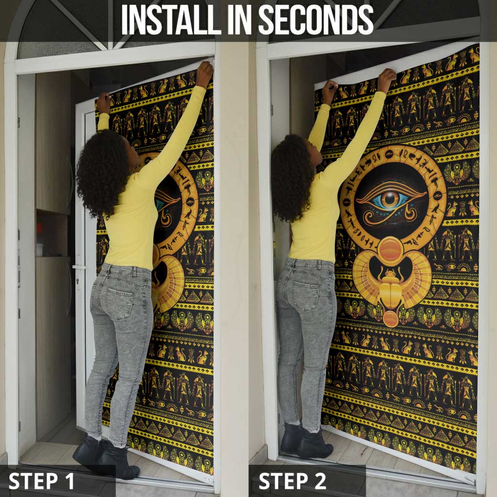 Egyptian God of The Sun Eye of Ra Door Cover