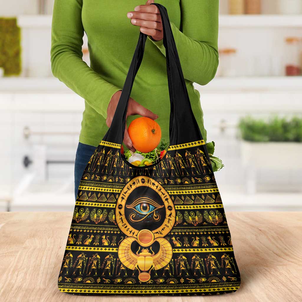 Egyptian God of The Sun Eye of Ra Grocery Bag