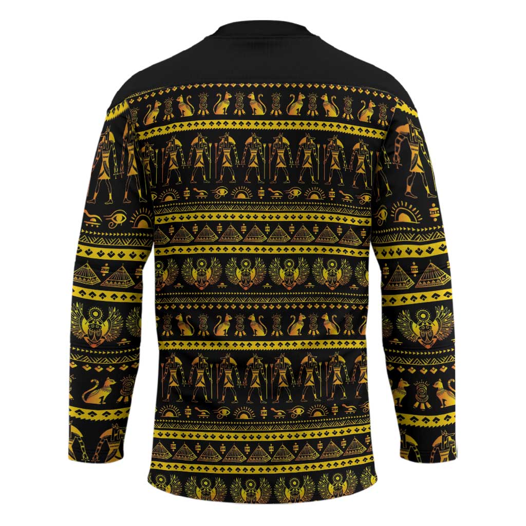 Egyptian God of The Sun Eye of Ra Hockey Jersey