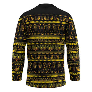 Egyptian God of The Sun Eye of Ra Hockey Jersey