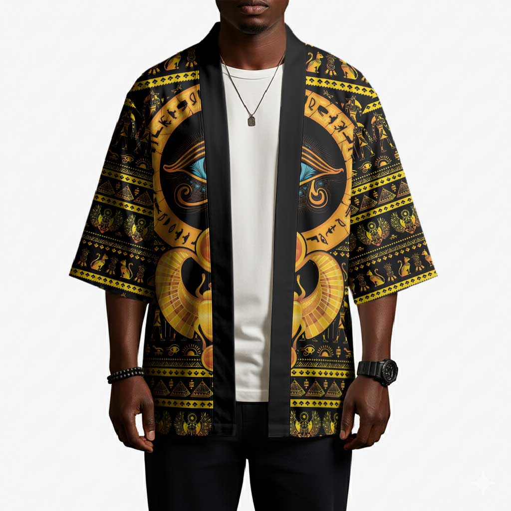 Egyptian God of The Sun Eye of Ra Kimono