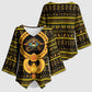 Egyptian God of The Sun Eye of Ra Kimono Sleeve Blouse