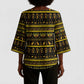 Egyptian God of The Sun Eye of Ra Kimono Sleeve Blouse