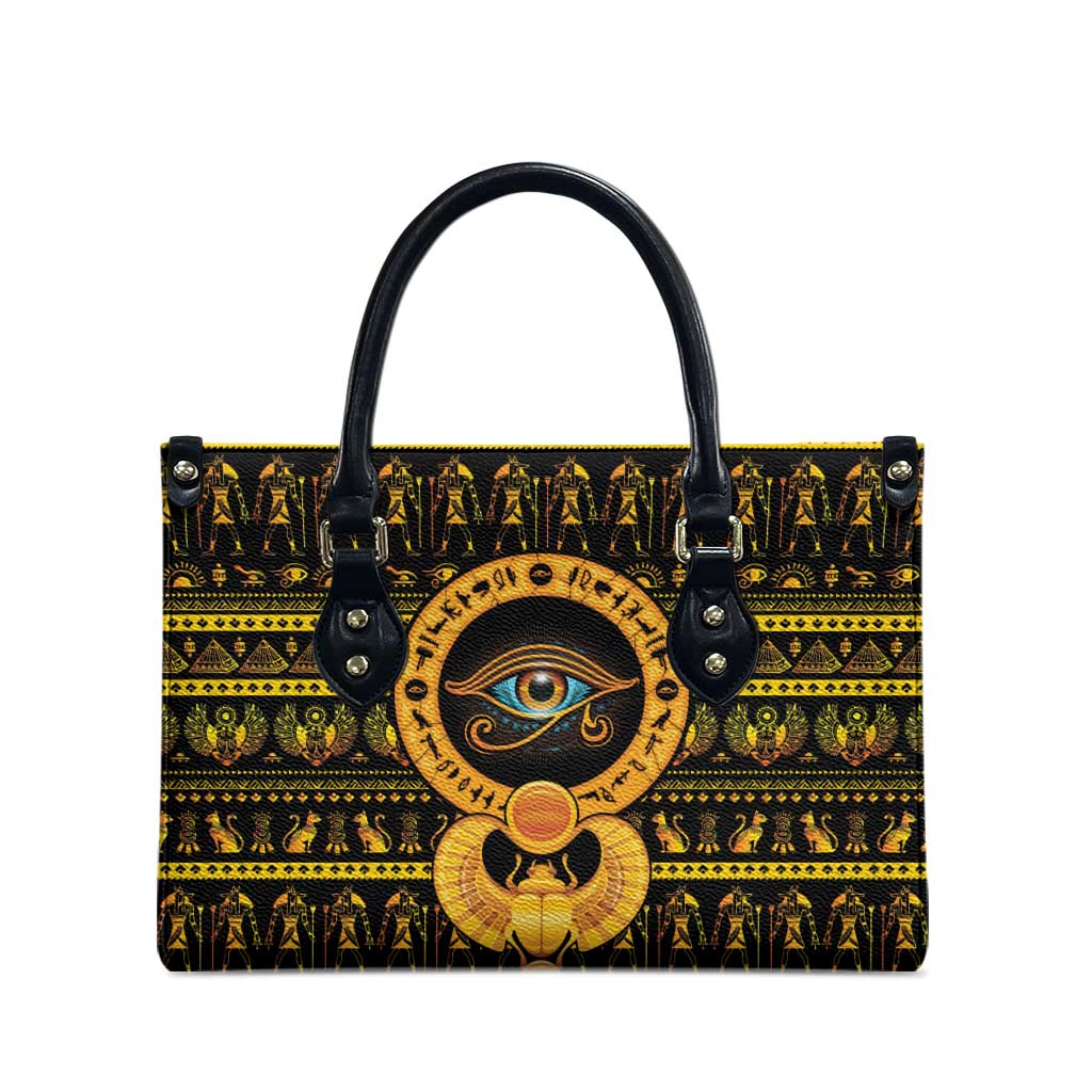 Egyptian God of The Sun Eye of Ra Leather Bag
