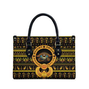 Egyptian God of The Sun Eye of Ra Leather Bag