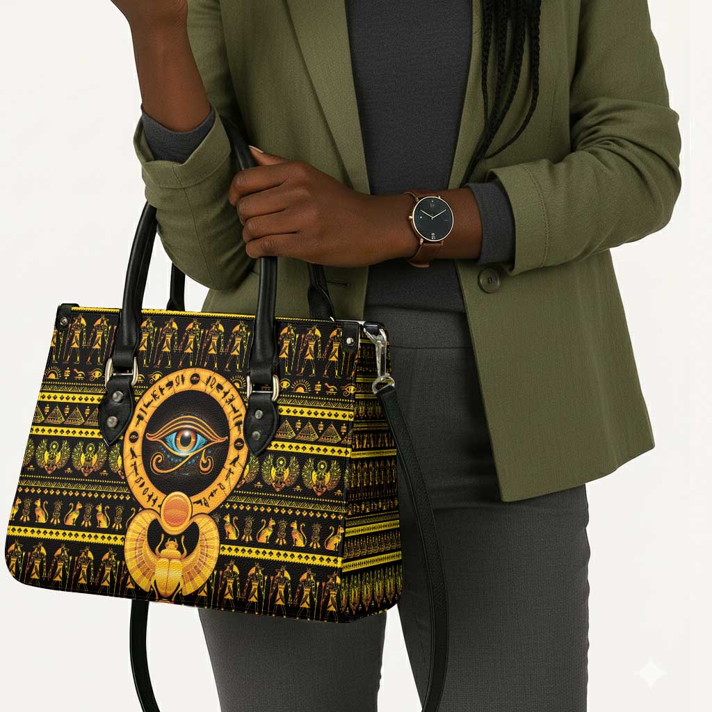 Egyptian God of The Sun Eye of Ra Leather Bag