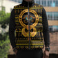 Egyptian God of The Sun Eye of Ra Sleeveless Puffer Jacket