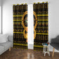 Egyptian God of The Sun Eye of Ra Window Curtain