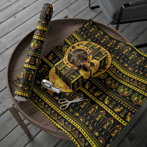Egyptian God of The Sun Eye of Ra Wrapping Paper - African Pride