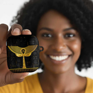 The Ankh Egyptian Hieroglyphs AirPods Case