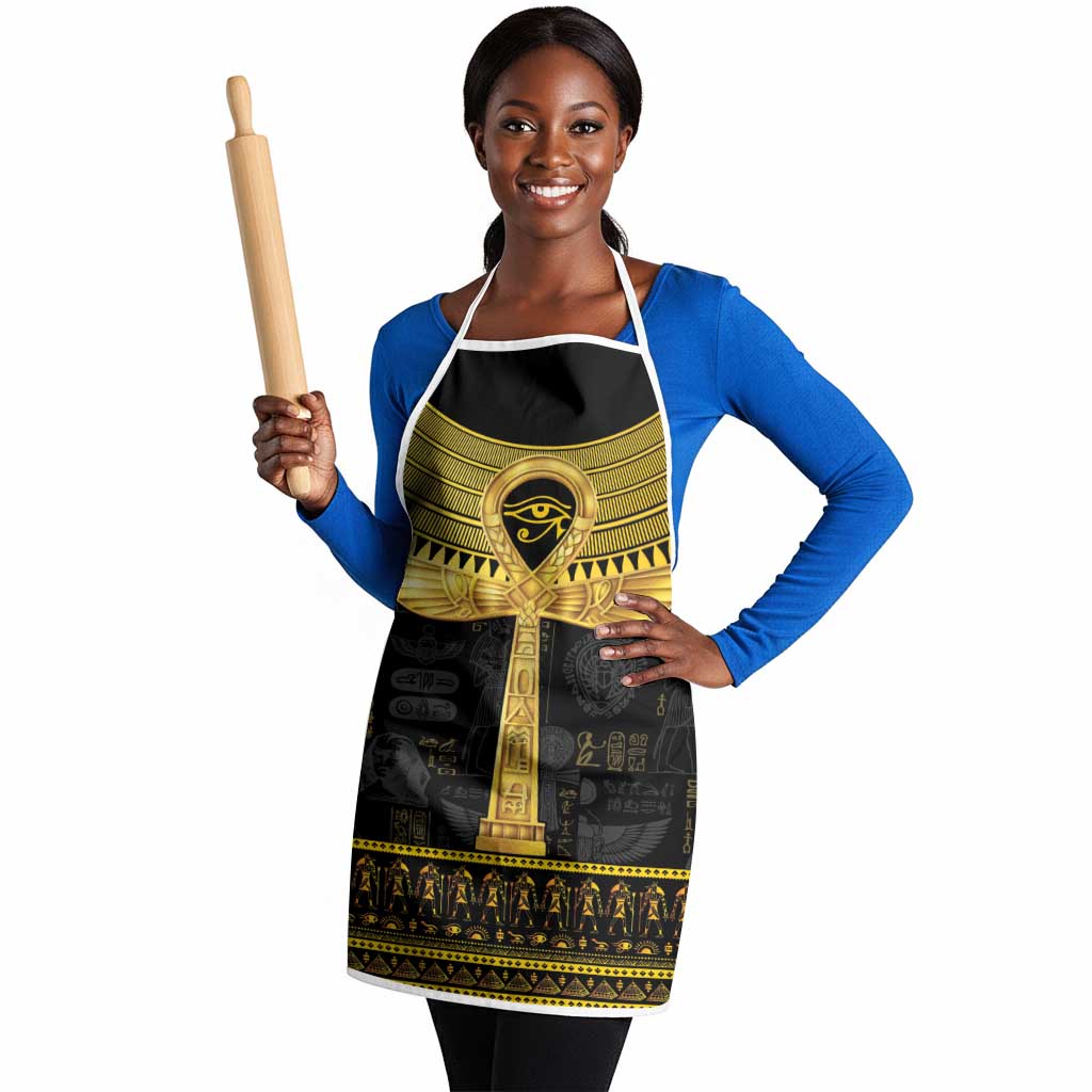 The Ankh Egyptian Hieroglyphs Apron