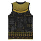 The Ankh Egyptian Hieroglyphs Basketball Jersey - African Pride