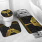 The Ankh Egyptian Hieroglyphs Bathroom Set
