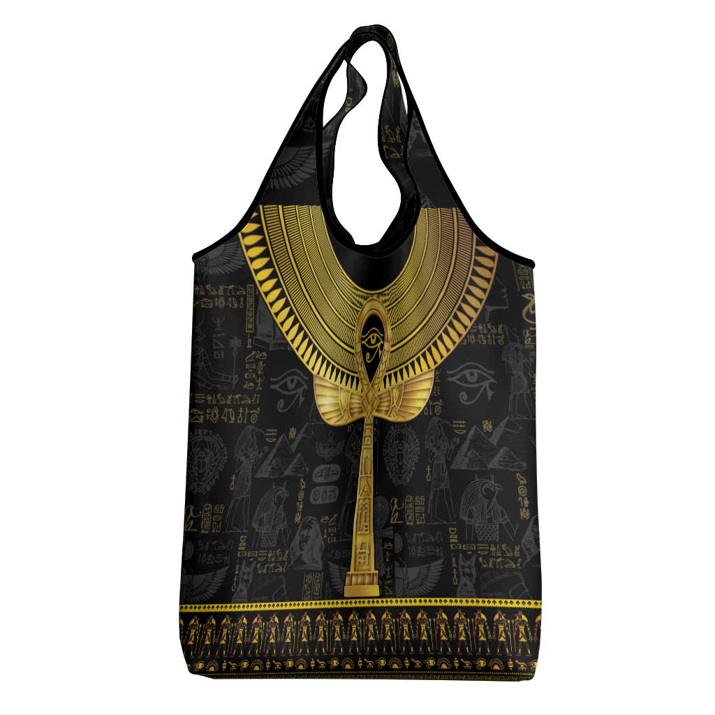 The Ankh Egyptian Hieroglyphs Grocery Bag
