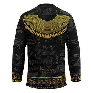 The Ankh Egyptian Hieroglyphs Hockey Jersey