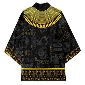 The Ankh Egyptian Hieroglyphs Kimono
