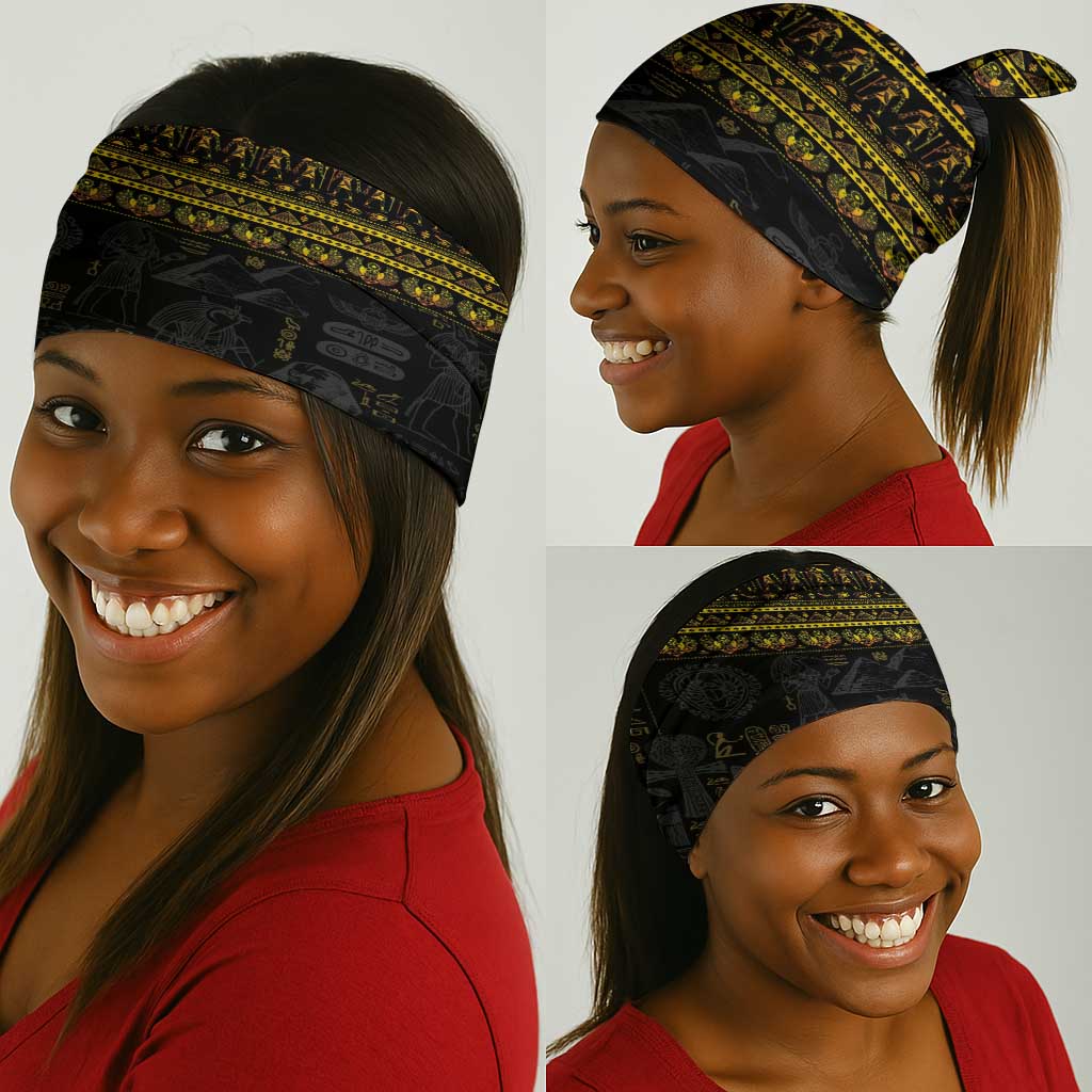 The Ankh Egyptian Hieroglyphs Neck Gaiter - African Pride