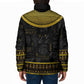 The Ankh Egyptian Hieroglyphs Padded Jacket