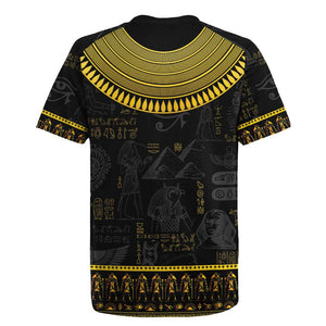 The Ankh Egyptian Hieroglyphs Rugby Jersey