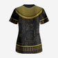 The Ankh Egyptian Hieroglyphs Scrub Top