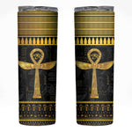 The Ankh Egyptian Hieroglyphs Skinny Tumbler