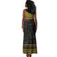 The Ankh Egyptian Hieroglyphs Tank Maxi Dress