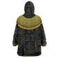 The Ankh Egyptian Hieroglyphs Wearable Blanket Hoodie