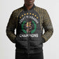Custom Egypt Pharaohs Bomber Puffer Jacket African Football Champions 2025
