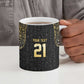 Custom Egypt Pharaohs Ceramic Mug African Football Champions 2025