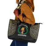Egypt Pharaohs Leather Tote Bag African Football Champions 2025