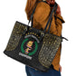 Egypt Pharaohs Leather Tote Bag African Football Champions 2025