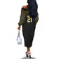 Custom Egypt Pharaohs Off The Shoulder Long Sleeve Dress African Football Champions 2025