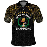 Custom Egypt Pharaohs Polo Shirt African Football Champions 2025