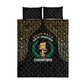 Egypt Pharaohs Quilt Bed Set African Football Champions 2025