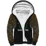Custom Egypt Pharaohs Sherpa Hoodie African Football Champions 2025
