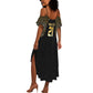 Custom Egypt Pharaohs Summer Maxi Dress African Football Champions 2025