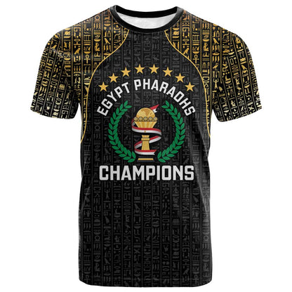 Custom Egypt Pharaohs T shirt African Football Champions 2025