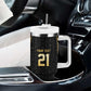 Custom Egypt Pharaohs Tumbler With Handle African Football Champions 2025