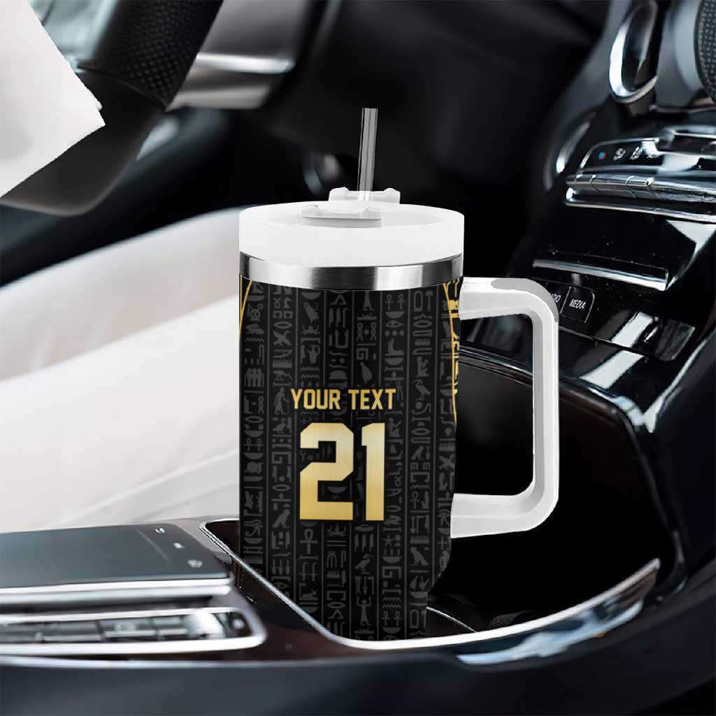 Custom Egypt Pharaohs Tumbler With Handle African Football Champions 2025