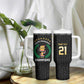 Custom Egypt Pharaohs Tumbler With Handle African Football Champions 2025