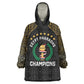 Custom Egypt Pharaohs Wearable Blanket Hoodie African Football Champions 2025