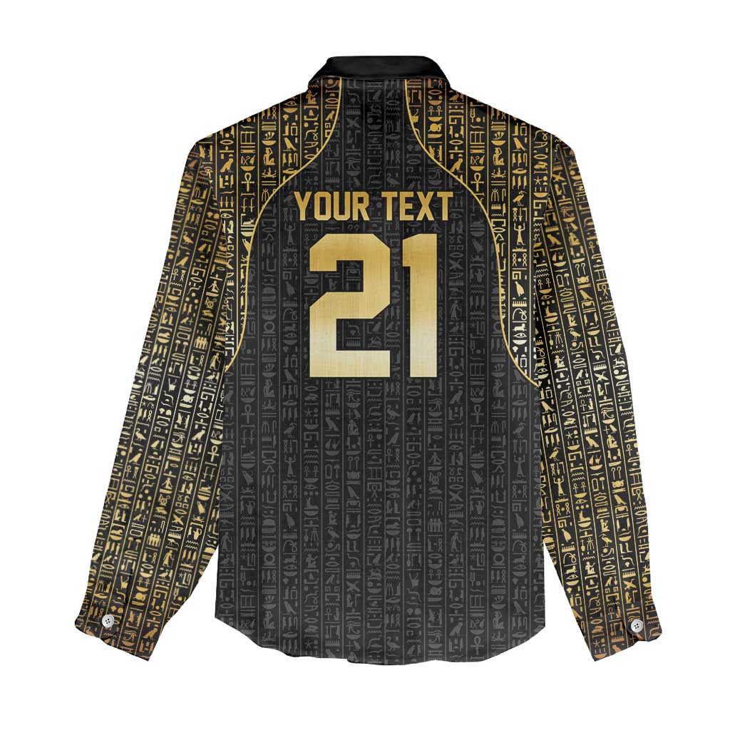 Custom Egypt Pharaohs Women Casual Shirt African Football Champions 2025