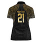 Custom Egypt Pharaohs Women Polo Shirt African Football Champions 2025